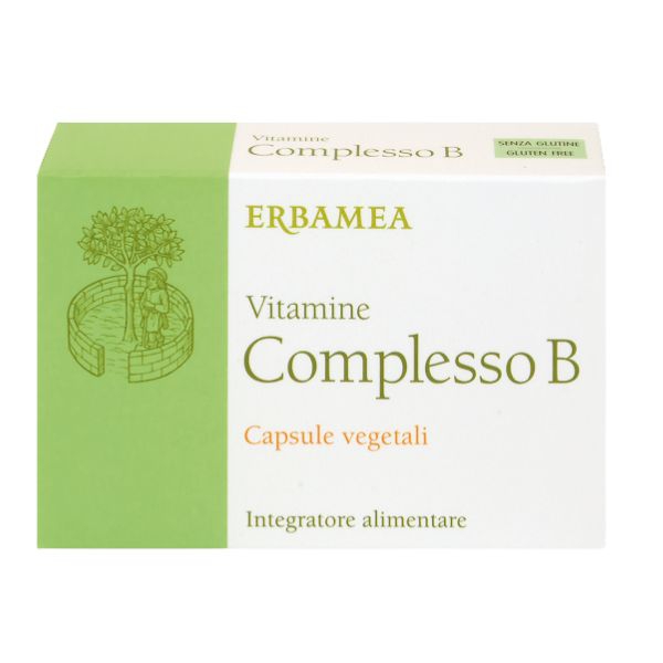 Erbamea Vitamine Complesso B Integratore 24 Capsule Vegetali