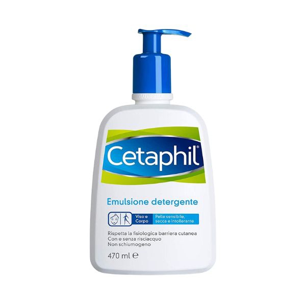 Cetaphil Emulsione Detergente Per Pelle Normale Secca E Sensibile 470 ml