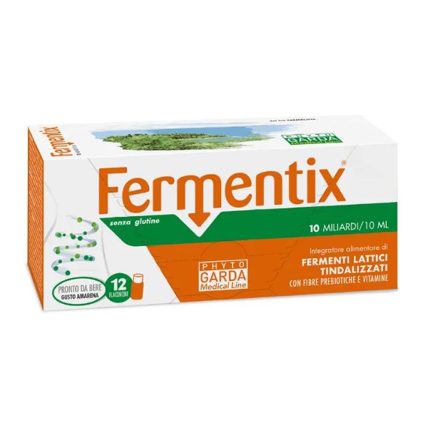 Named Fermentix 10 Miliardi Integratore di Fermenti Lattici 12 Flaconcini