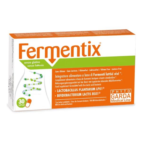 Named Fermentix Integratore di Fermenti Lattici Vivi e Fibre Probiotiche 30 Cps