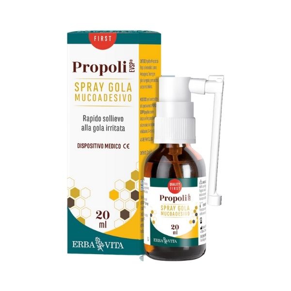 Erba Vita Propoli EVSP Spray per la Gola Irritata 20 ml