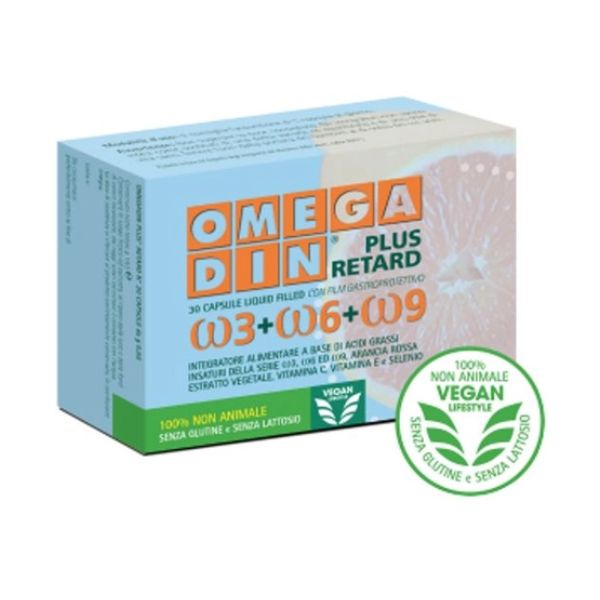 Omegadin Plus Retard Integratore Alimentare 30 Capsule