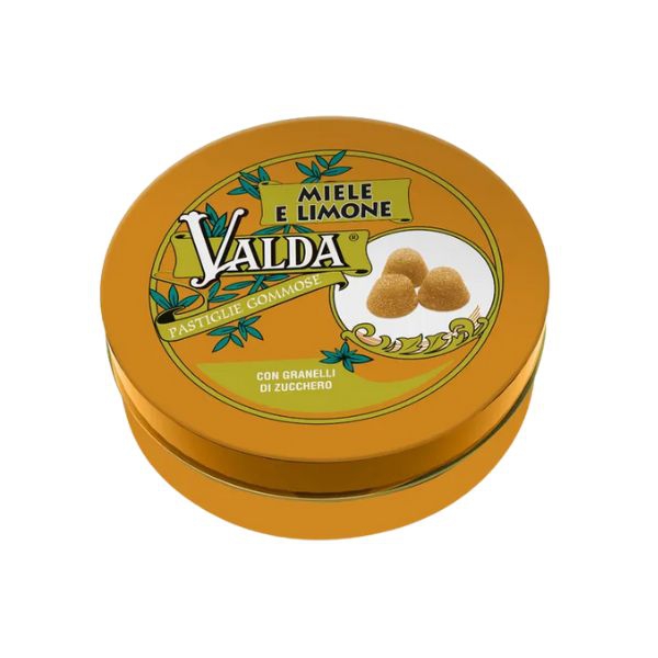 Valda Pastiglie Gommose Miele/Limone Con Zucchero 50 g