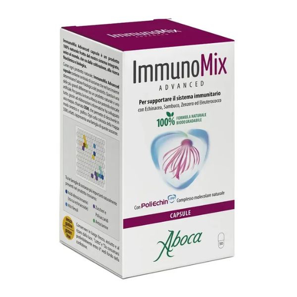 Aboca Immunomix Advanced Integratore per il Sistema Immunitario 50 Capsule