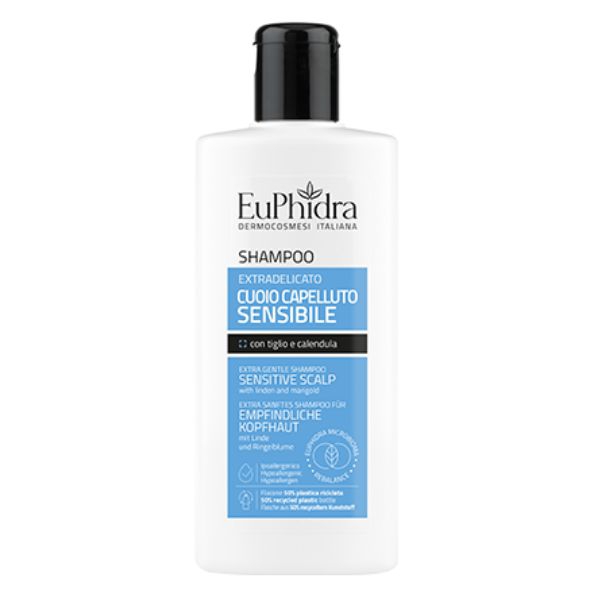 Euphidra Shampoo per Cuoio Capelluto Sensibile 200 ml