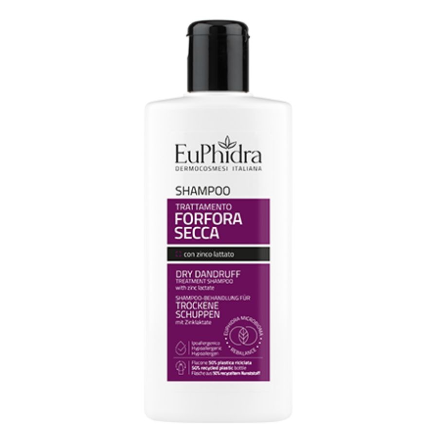 Euphidra Shampoo per Forfora Secca 200 ml