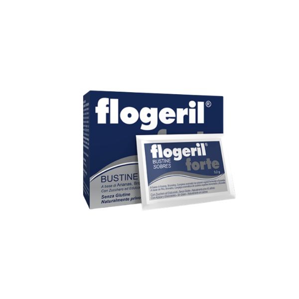 Flogeril Forte Integratore Alimentare per il Drenaggio dei Liquidi 20 Bustine