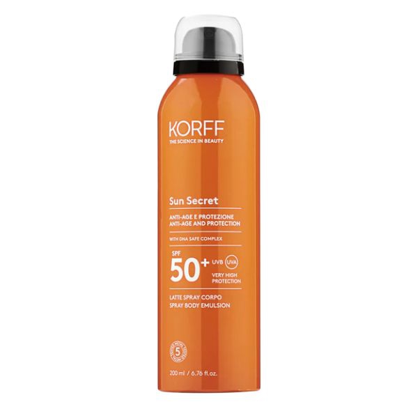 Korff Sun Latte Solare Spray Corpo Spf50+ 200 ml
