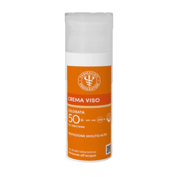 Unifarco Crema Viso Solare Colorata SPF 50+ Protezione Molto Alta 50 ml
