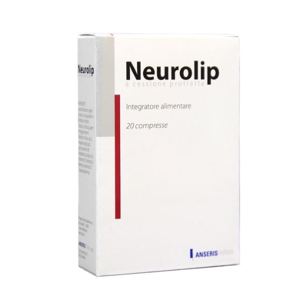 Anseris Farma Neurolip Integratore per le Neuropatie Meccaniche 20 Compresse
