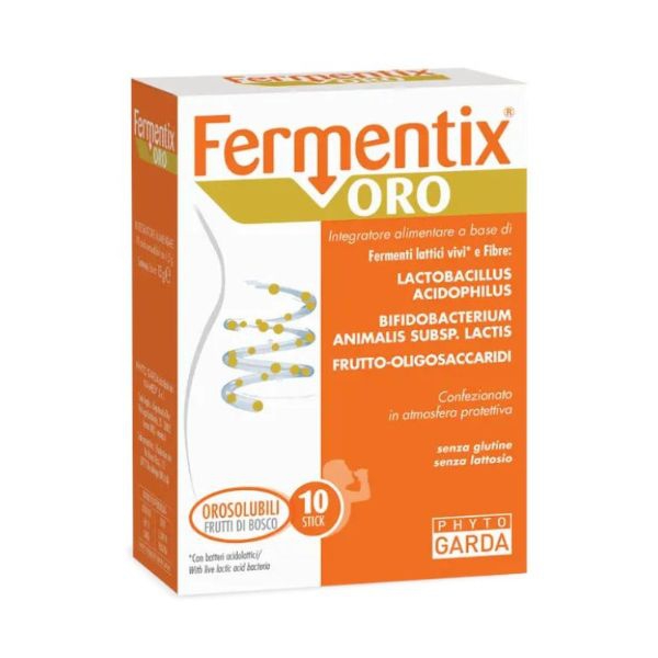 Named Fermentix Oro Integratore di Fermenti Lattici 10 stick
