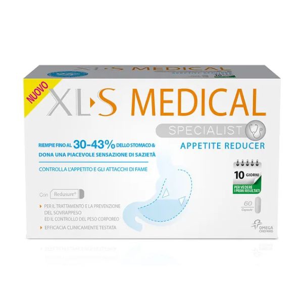 XLS Medical Appetite Reducer Integratore per il Sovrappeso 60 Capsule