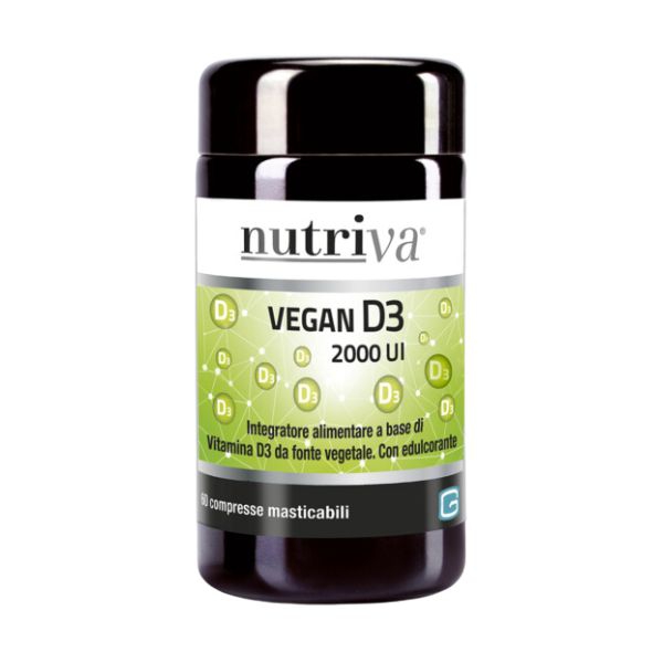 Nutriva Vegan D3 Integratore Alimentare 120 Compresse