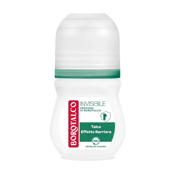 Borotalco Deodorante Roll On Invisibile Verde 50 ml