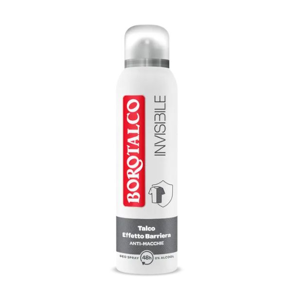 Borotalco Deodorante Spray Invisibile Grigio 150 ml