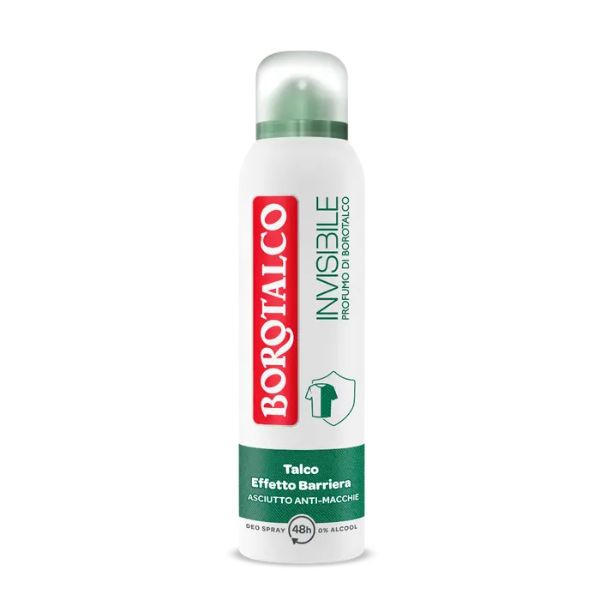 Borotalco Deodorante Spray Invisibile Verde 150 ml