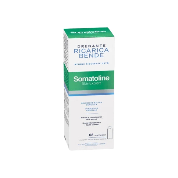 Somatoline Skin Expert Bende Snellenti Drenanti Kit Ricarica 420 ml