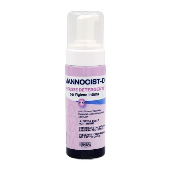 Mannocist-D Mousse Detergente Intima Antibatterica 150 ml