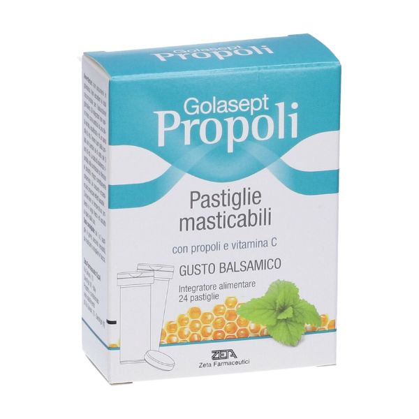 Golasept Propoli Gusto Balsamico 20 Pastiglie Masticabili