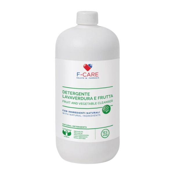 F-Care Bio Detergente Per Lavare Frutta e Verdura 1 lt