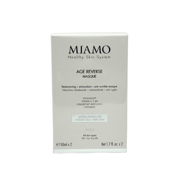 Miamo Age Reverse Masque Limited Edition Duo Pack Crema 50 ml + Ricarica 50 ml
