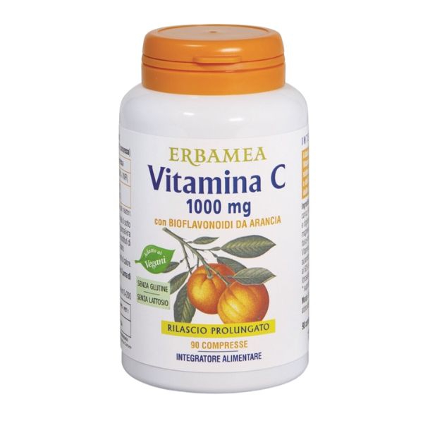 Erbamea Vitamina C 1000 mg Integratore 90 Compresse