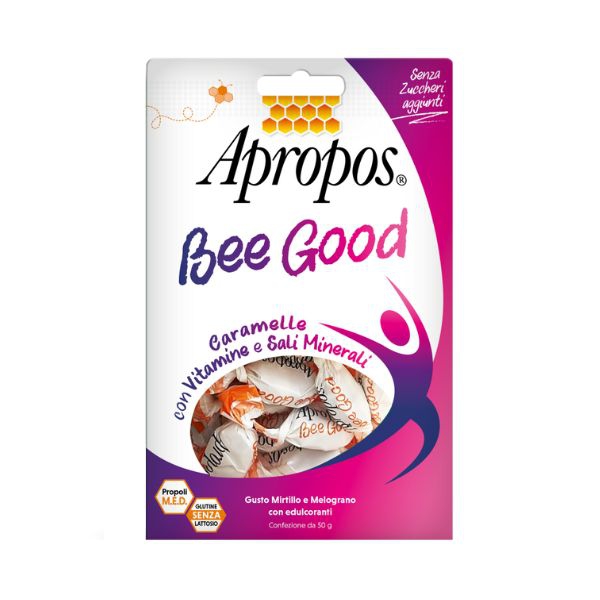 Apropos Bee Good Caramelle con Vitamine e Sali Minerali 50 gr
