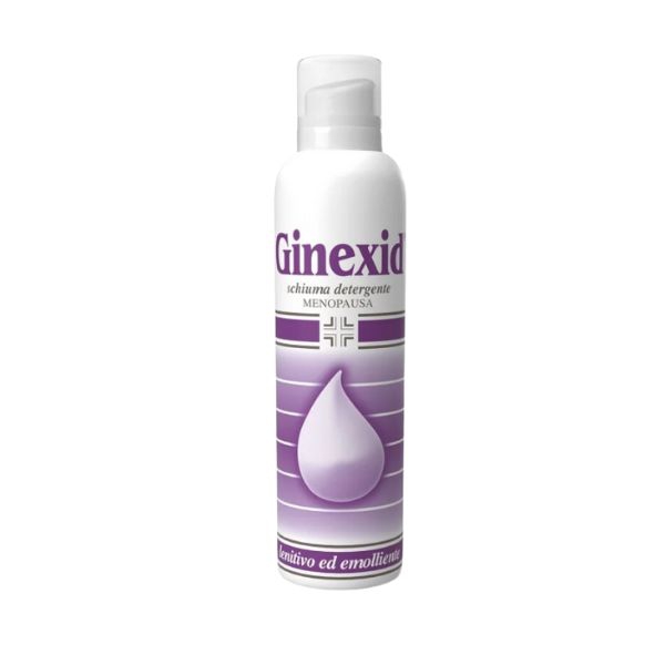 Farma-derma Ginexid Schiuma Detergente menopausa per igiene intima 150 ml