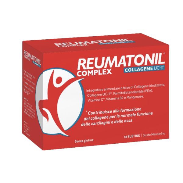 Named Reumatonil Complex Collagene Integratore per Ossa e Cartilagini 18 buste