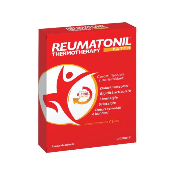 Reumatonil Thermotherapy Patch 3 Cerotti Flessibili Autoriscaldanti