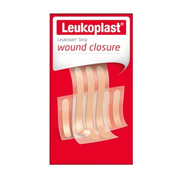 Leukoplast Cerotti Leukosan Strip Wound Closure 12x100 mm 10 Pezzi