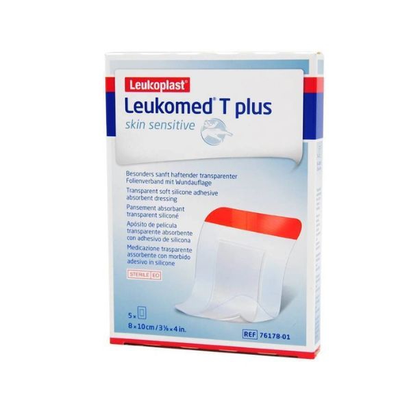 Leukomed T Plus Sensitive Skin Medicazioni 8x10 5 Pezzi