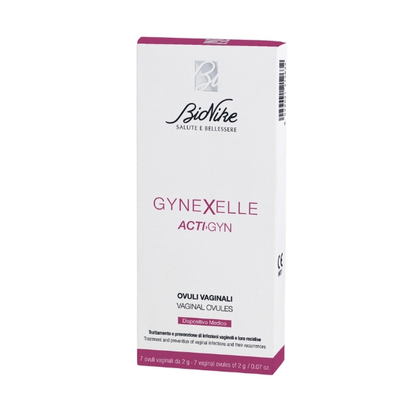 Bionike Gynexelle Acti-Gyn Prevenzione Delle Infezioni Vaginali 7 Ovuli