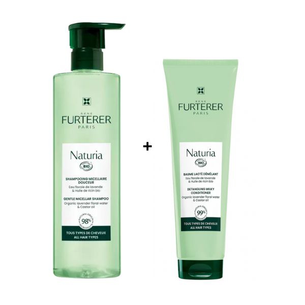 Rene Furterer Naturia Duo Shampoo 400 ml+ Balsamo 150 ml