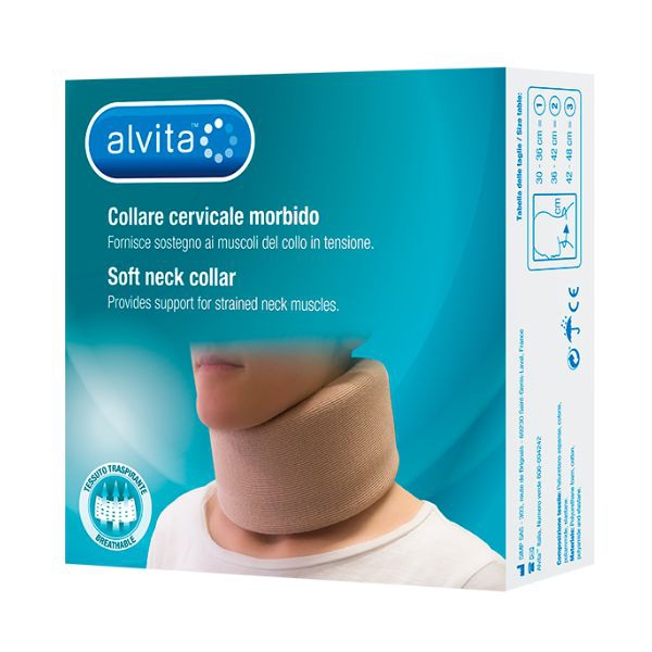 Alvita Collare Cervicale Morbido Misura 1 (30-36 cm)