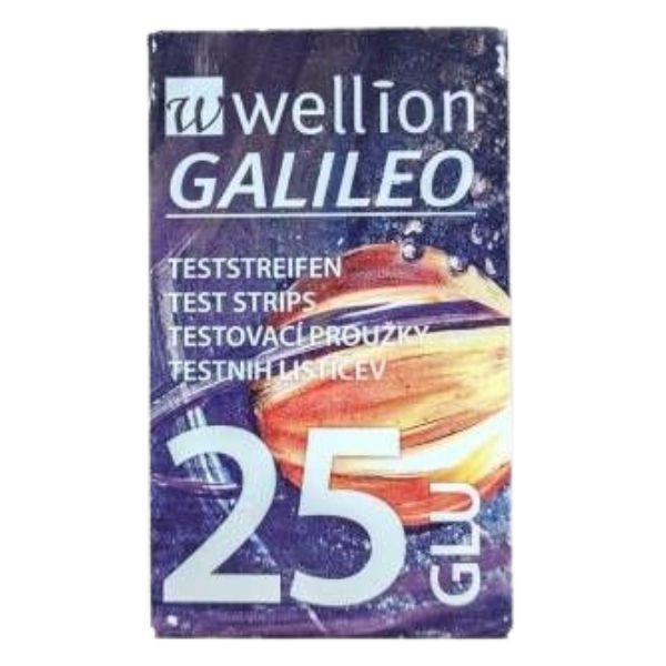 Wellion Galileo Strips 25 Strisce Per Misurazione Della Glicemia