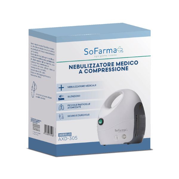 Sofarmapiu' Aerosol Medica Plus + Kit, Trattamento Medico Respiratorio