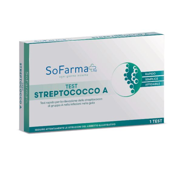 Sofarmapiu' Test Rapido Streptococco Gruppo A