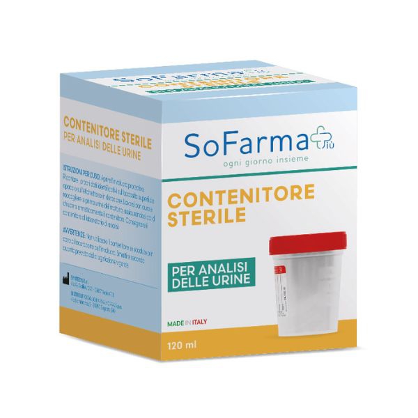 Sofarmapiu' Contenitore Urina in Polipropilene 120 ml