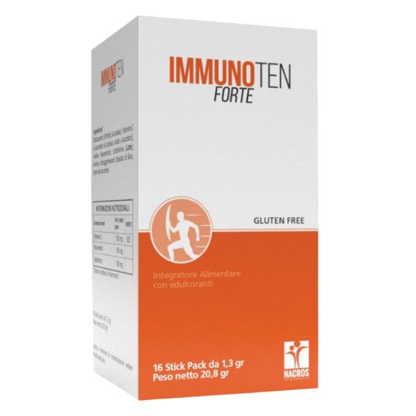 Immunoten Forte Integratore Per Le Difese Immunitarie 16 Stick Pack