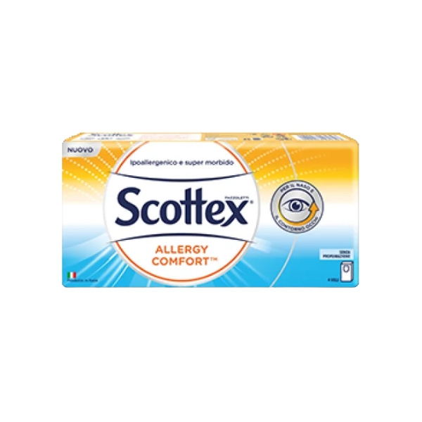 Scottex Allergy Comfort Fazzoletti 8 Pacchetti