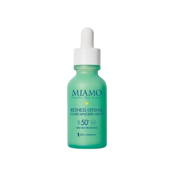 Miamo Skin Concerns Siero Redness Defense Cover Sunscreen Drops 30 ml Spf 50 