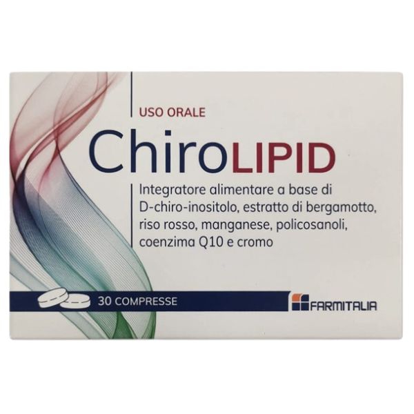 Chirolipid Integratore Per Colesterolo e Metabolismo dei Lipidi 30 Compresse