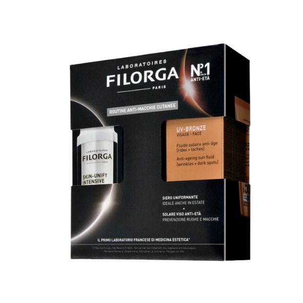 Filorga Cofanetto Duo Siero Skin Unify 30ml + Protezione Solare Viso UV-Bronze SPF50+ 40ml