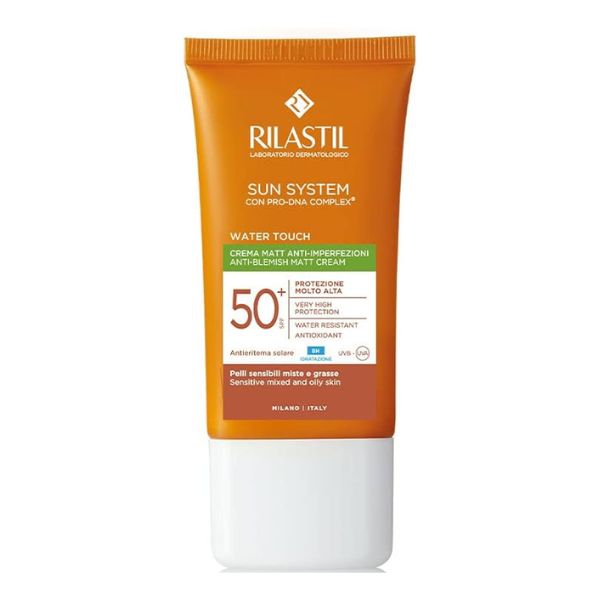 Rilastil Sun Spf50+ Water Touch Crema Matt Anti-Imperfezioni Colorata 50 ml