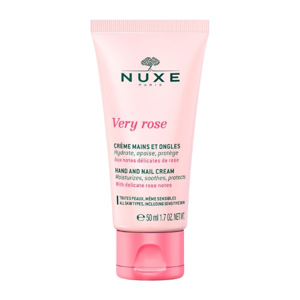 Nuxe Very Rose Crema Idratante per Mani e Unghie 50 ml