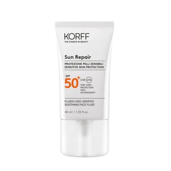 Korff Sun Repair Fluido Viso Lenitivo SPF 50+ Protezione Molto Alta 25 ml