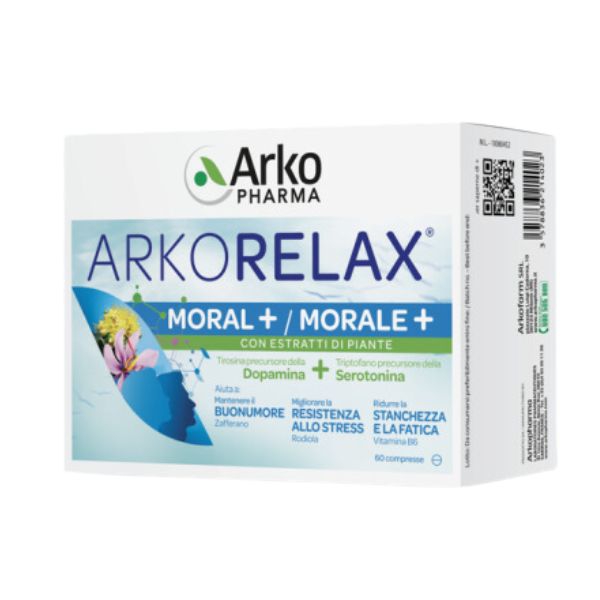 Arkorelax Moral+ Integratore per il Tono dell'Umore 60 Compresse