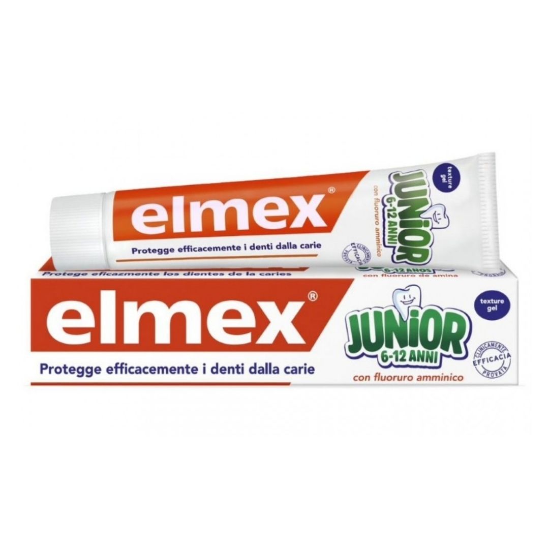 Elmex Dentifricio Junior per Bambini dai 6 ai 12 Anni 75 ml