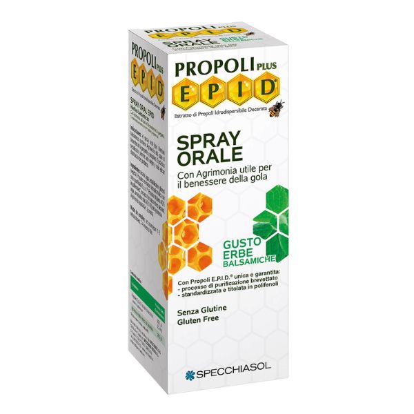Specchiasol EPID Spray Orale Balsamico per il Benessere della Gola 15 ml